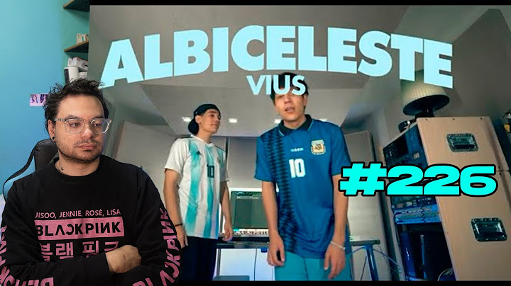 TIIN REACCIONA #226 | VIUS - Albiceleste (Dale Dale Selección) (OFFICIAL VISUALIZER)
