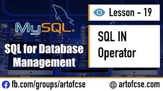 SQL Bangla Tutorial #19 SQL IN Operator