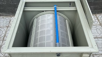 Tìm hiểu về Drum Filter - Lọc tách phân cặn hiện đại nhất cho hồ cá Koi