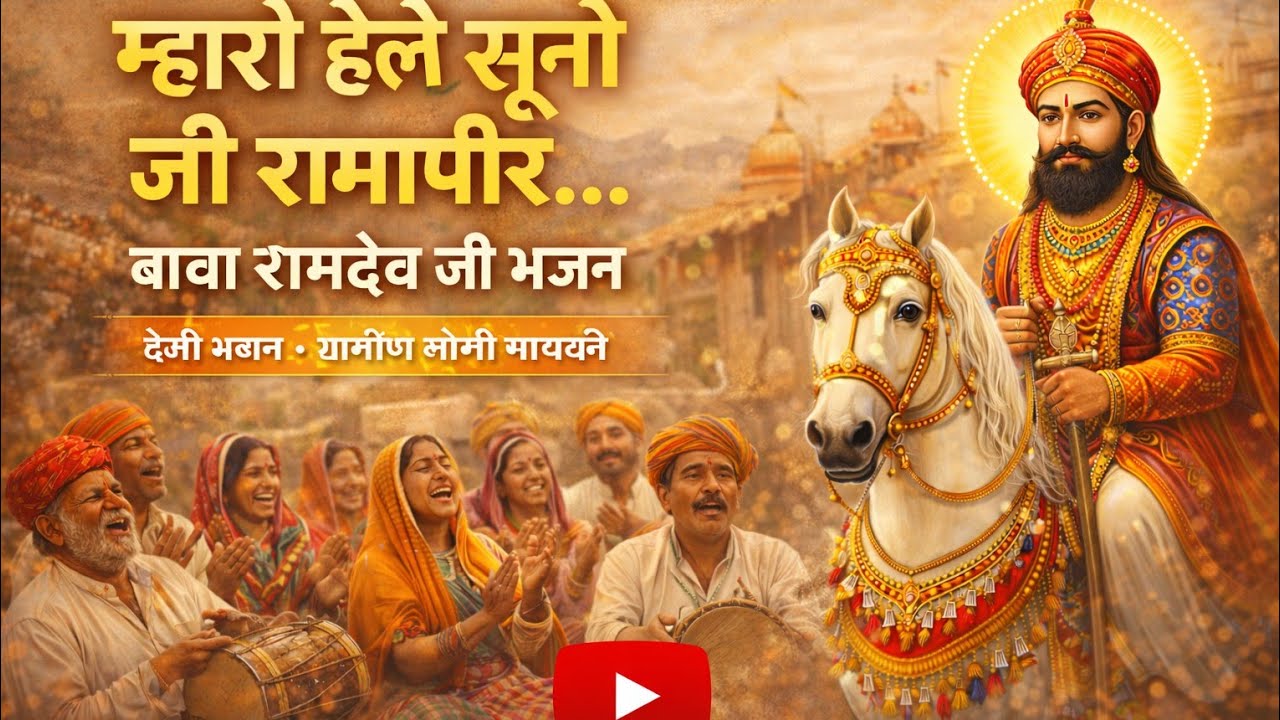 म्हारो हेलो 🌺सूनों जी रामापीर 🍁| बाबा रामदेव जी का सुन्दर🏵️ भक्तिमय भजन#babaramdev #bhajan 