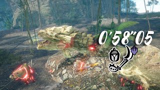 MHR Sunbreak - The Queen's Garden - Rathian - Insect Glaive - 0'5805 - Dragonheart Heroics