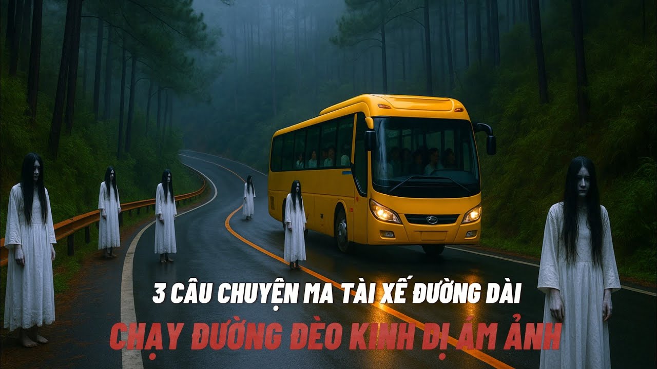 Tổng Hợp 3 Câu Chuyện Ma Tài Xế Đường Dài - Chạy Đường Đèo Kinh Dị Ám Ảnh | Truyện Kể Đêm
