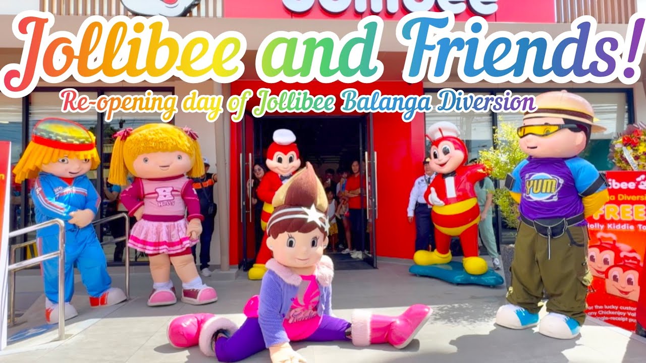 JOLLIBEE AND FRIENDS | 20 Minutes Dance Craze | Reopening of Jollibee Balanga Diversion Road