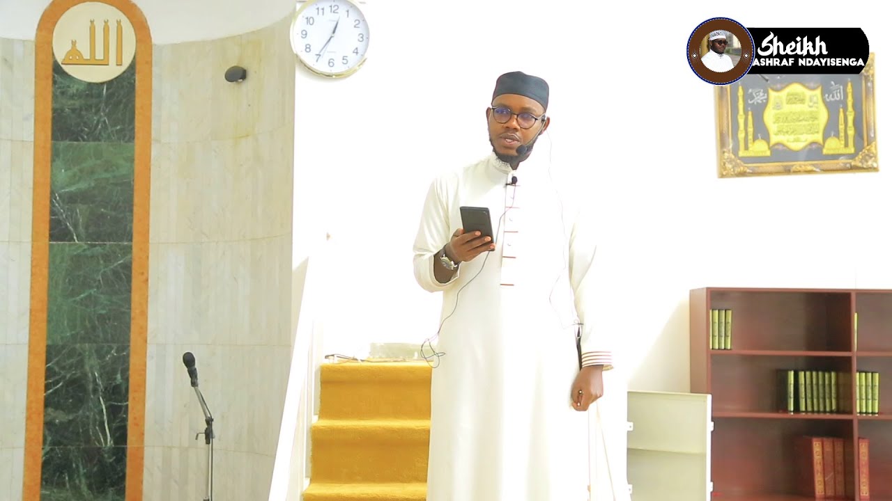 KHUTBA YA 36: UBUMUNTU IDINI IDUTEGEKA//URUGERO RWIZA DUKURA KUNTUMWA YACU MUBURYO YABANIYE BURI UMW