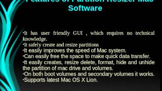 Partition Resizer Mac Software Review