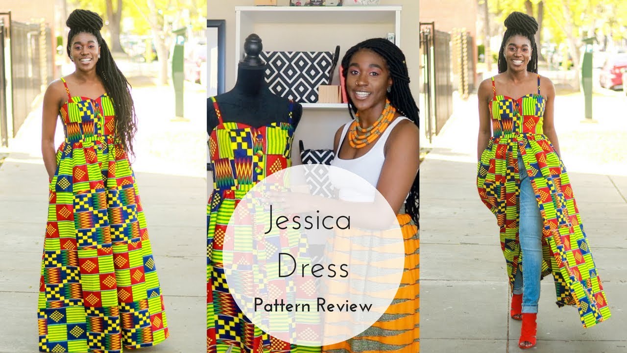 DIY Maxi Dress: Jessica Dress Pattern Review - YouTube
