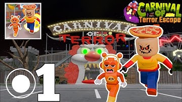Sprunki Carnival of Terror Escape Gameplay Walkthrough Part 1 - Full Game (Android, iOS)