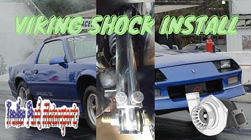 Double adjustable shock install on a Third Gen F Body