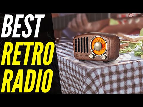 Best 5 Retro Radio of 2021 - For The Vintage Aesthetics! | AM FM Portable Radios