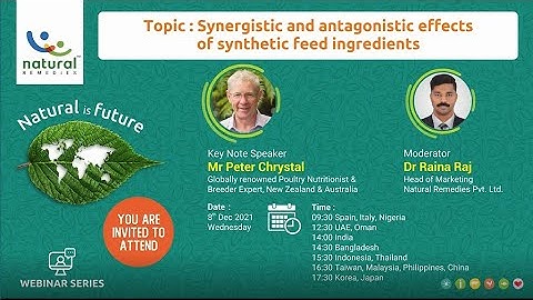 Webinar | Poultry Nutrition and Feed Supplements | Natural Remedies