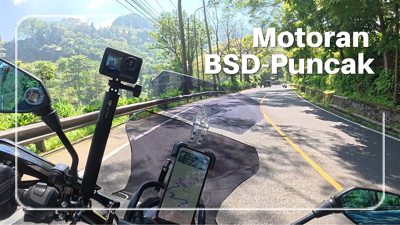 #Motoran ke Puncak dari BSD (Tangsel). Lewat jalan ini biar ga macet!!