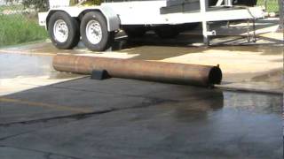 Hammelmann 3D Sledge Cleaner for high pressure pipe cleaning