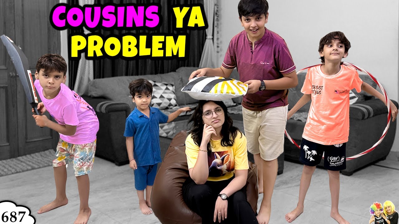 COUSINS YA PROBLEM | Family Life Vlog | Aayu and Pihu Show