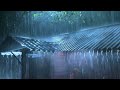 Try Listening for 3 Minutes - You Will Sleep Instantly with Heavy Rain &amp; Pleasant Thunder at Night