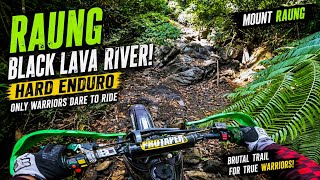 BRUTAL BLACK LAVA RIVER! | Indonesia’s Wildest Hard Enduro Trail