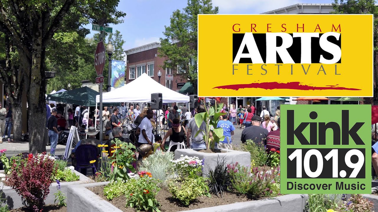 101.9 KINK Gresham Arts Festival Radio Promo YouTube