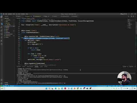 Query Parameter validation using flask-smorest | Python