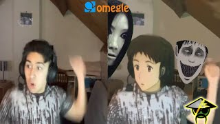 🔥 Omegle Trolling Part 7 ( Scary Anime Version ) FUNNY REACTIONS 🔥