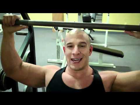 Shoulders - Smith Machine Shoulder Press - Wheelchair
