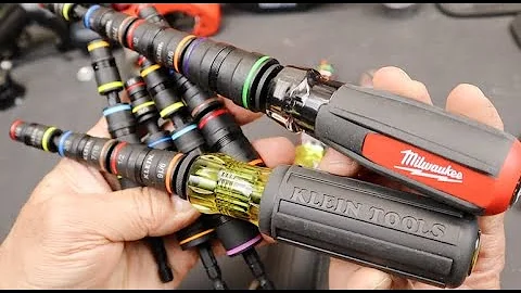 Open-source Tools? Klein vs Milwaukee 7-in-1 Nut Drivers: Nod goes to Klein for two reasons.