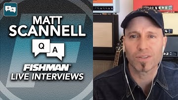 Matt Scannell from Vertical Horizon - Fishman Live