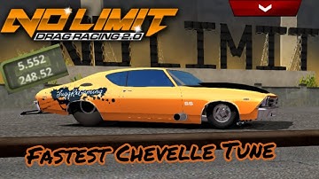 5.5 Chevy Chevelle SS Fastest Tune - No Limit Drag Racing 2