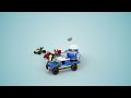 Video: LEGO® 60315 CITY Mobilā policijas štāba kravas automašīna