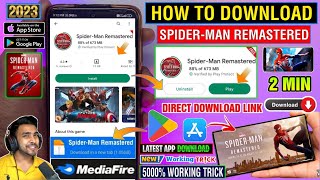 ⚡SPIDER MAN REMASTERED ANDROID DOWNLOAD |HOW TO DOWNLOAD SPIDER MAN REMASTERED IN MOBILE | SPIDERMAN screenshot 1