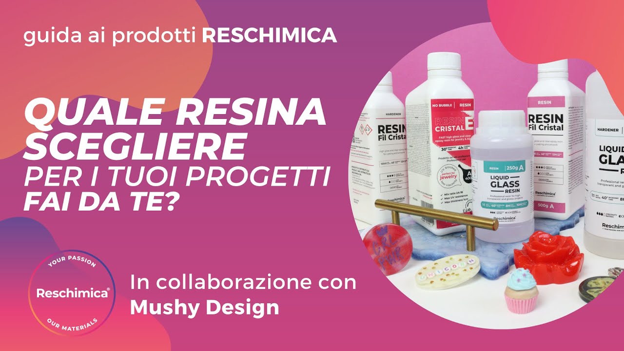 Quale resina scegliere per i tuoi progetti fai da te? - YouTube