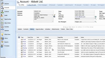 SalesLogix Accounts and Contacts - SalesLogix Demo Series