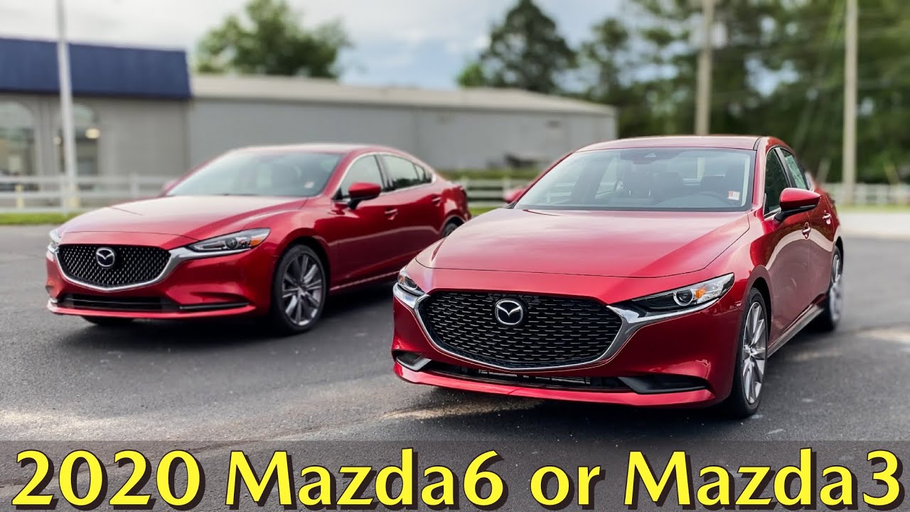 Choosing the perfect car, is it the Mazda 3 or the Mazda 6?