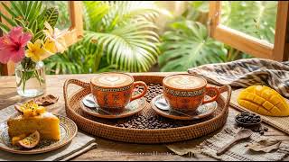 April Jazz ~ Happy Spring Coffee Jazz &amp; Soft Morning Bossa Nova Piano for Relax, Study, Work