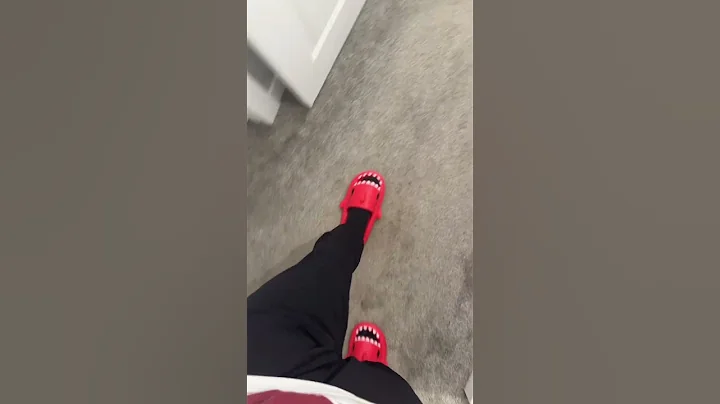 Unbeatable deal: stylish shark slides for only $3! #sharkslides