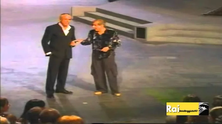 Adriano Celentano & Teo Teocoli Pezzo Finale Live ...