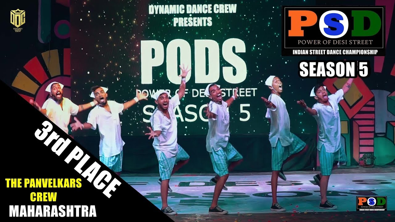 3rd PLACE   THE PANVELKARS CREW   PODS Season 5   2019   INDIA