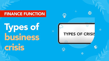 Do you know how to spot a business crisis?