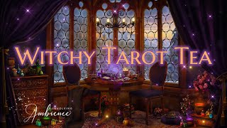 Winter Witchy Tarot Tea ASMR Ambience 🔮✨ Cozy Winter Evening of Mystery & Magic with Good Witches