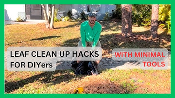 Budget-Friendly Leaf Clean-Up: Simple Hacks for DIYers with Minimal Tools