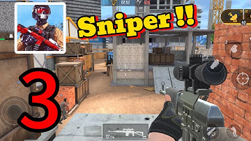 Modern Ops - Online Shooter FPS - Unlocked The Sniper - Gameplay Walkthrough Episode 3