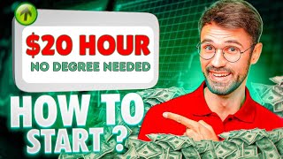 Top 5 Online Jobs That Pay $20+Hour No Degree Needed
