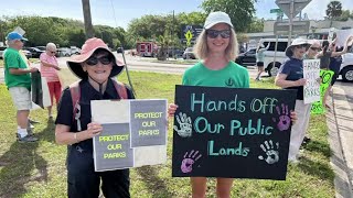 Protesters demand changes to 2 bills meant to protect Florida state parks