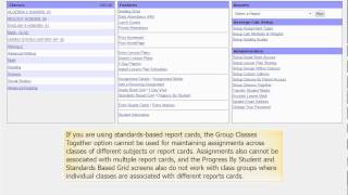 Group Classes Together