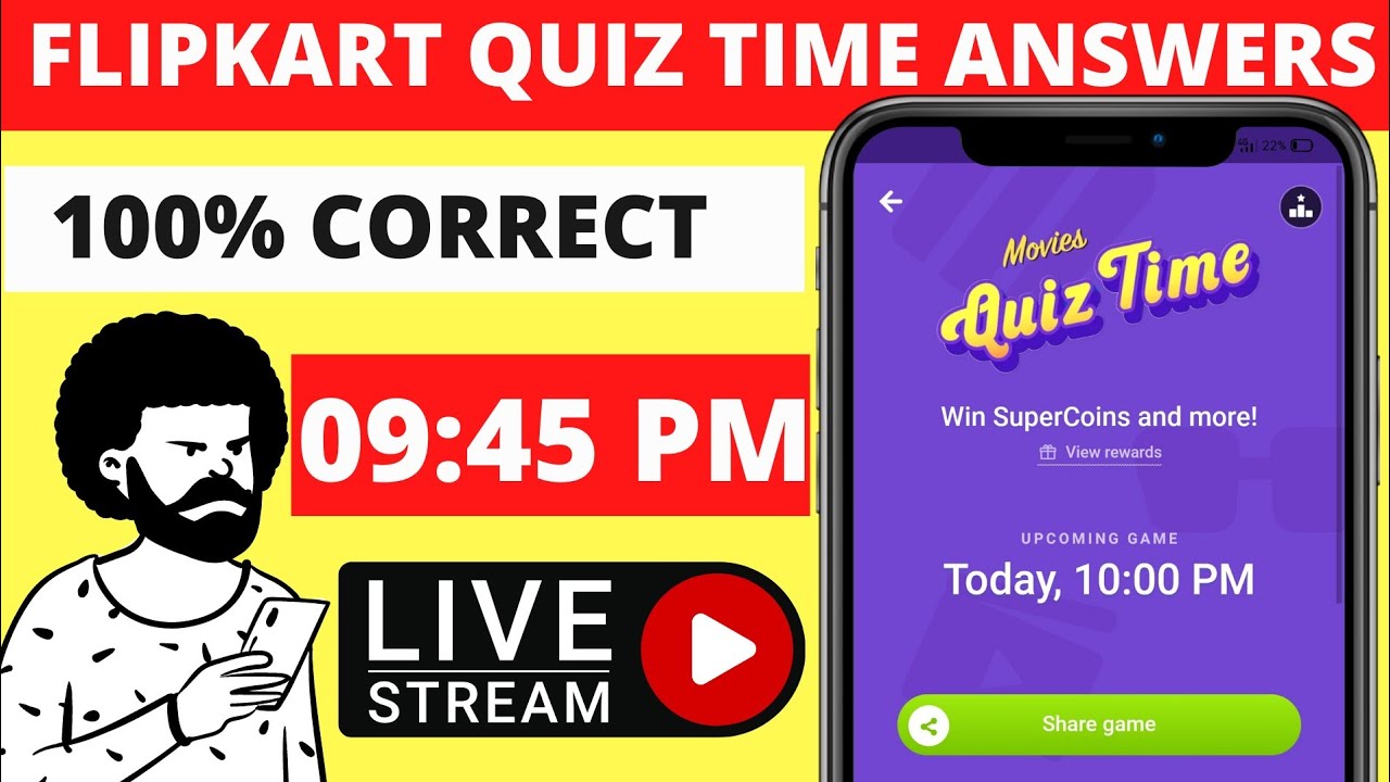flipkart quiz time answer today