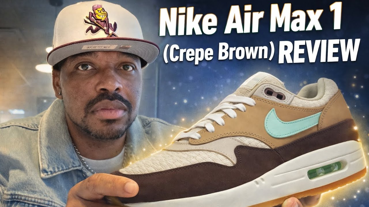Air Max 1 (Crepe Brown) Quick Review