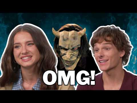 MASON THAMES & MADELEINE MCGRAW Talk BLACK PHONE 2 Terror & Major HOW TO TRAIN YOUR DRAGON 2 Update!
