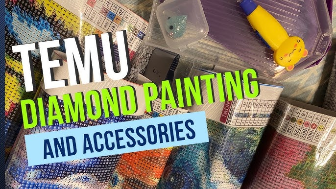 Artificial Diamond Painting Art Coasters With - Temu