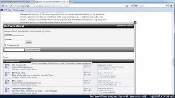 Best Wordpress forum plugins
