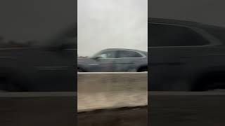 Tesla Roll Over On Route 21 🤯 #Tesla #Accident #Crash #model3 #teslaNews #TeslaAccident #Jersey