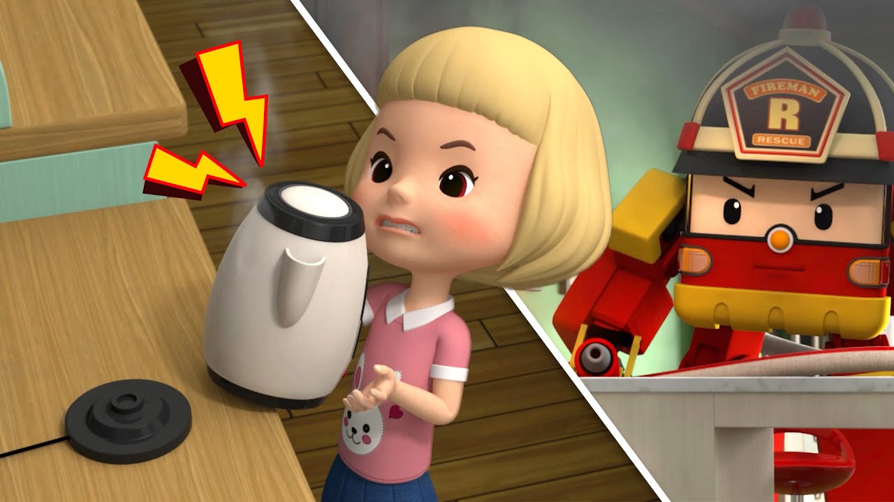 Seri Keamanan Dapur│Seri Keselamatan Kebakaran🚒│Seri Api│Robocar POLI TV Bahasa Indonesia