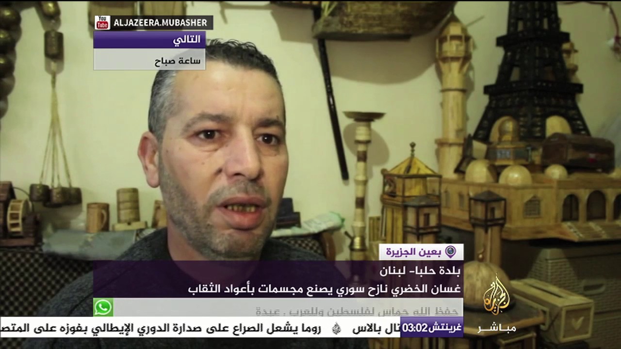 فن المجسمات من أعواد الثقاب